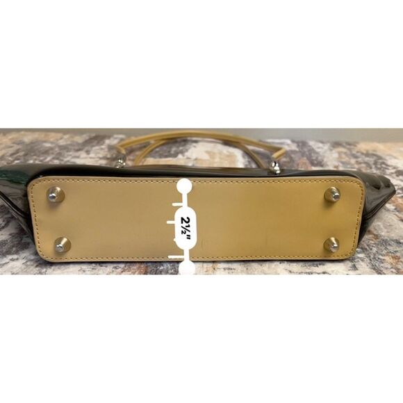 Bejio "Over the Moon" black patent crescent shoulder bag - Picture 9 of 10